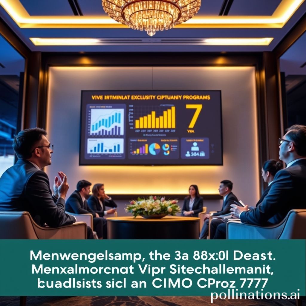  Mengungkap Manfaat Eksklusif Program VIP CMO777